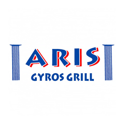 Aris Gyros Grill logo.
